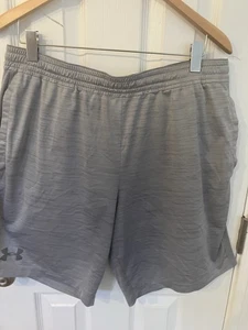 UNDER ARMOUR HOMBRE GRIS Fit UA TECH VENT SHORTS, TALLA XL Bolsillos y Cordón - Imagen 1 de 2