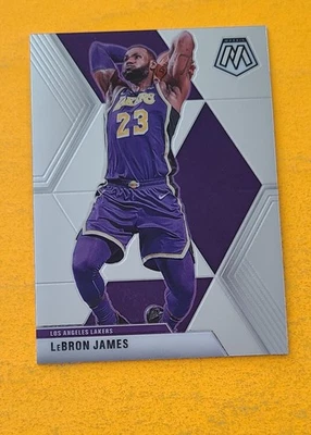 2019-20 Panini Mosaic #8 LeBron James - Image 1 of 2