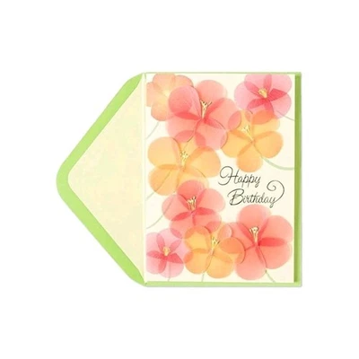 Papyrus Happy Birthday Card With Flowers 🌼 - Image 1 of 4
