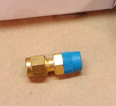 4mm Tube x 1/8 MNPT Brass Male Pipe Fitting Swagelok B-4M0-1-2 - Image 1 of 2