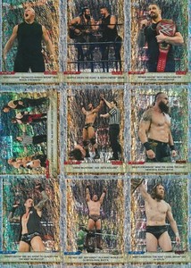 2020 Topps WWE Road to WrestlemanIa FOILBOARD Wrestling cards Pick From List