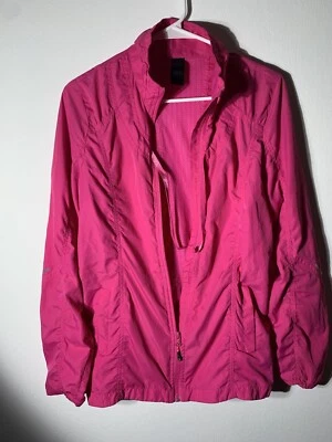 MPG Activewear Chaqueta Cremallera Completa Cortavientos Equipada con Bolsillos Cuello Alto Talla Grande Foto 1 de 4