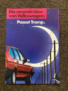 VOLKSWAGEN PASSAT TRAMP SPECIAL EDITION BROCHURE PROSPEKT 1986 - GERMAN - Picture 1 of 2