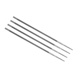 4pcs Chainsaw File 7/32" Round Bearing Steel Double Cut Sharpener Grinding Tools - Picture 1 of 5