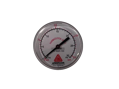 Anderson 0-30 PSI Pressure Gauge New - Image 1 of 3