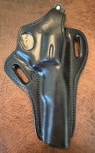 NEW EL PASO SADDLERY Smith & Wesson K Frame 6 in. RIGHT Hand only BLACK OWB - Picture 1 of 6