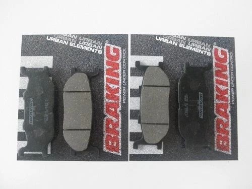 2 COPPIE PASTIGLIE FRENO ANTERIORI per YAMAHA 1600 ROAD STAR 1999 2000 2001 2002 Foto 1 de 1