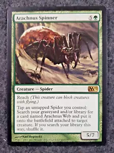 Arachnus Spinner Rare Creature 162/249 MTG Core Set 2012 Never Played .(DS3D1J8) - Picture 1 of 24