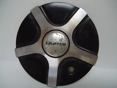 LIMITED BLACK/MACHINED CAP ALUMINUM Wheels Center Cap-57621875F-2(1 EA)FREE SHIP - Image 1 of 3