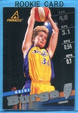 HEIDI BURGE ~ 1998 Pinnacle WNBA Rookie Card RC #9 ~ Disney Movie Double Teamed