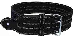 Leder Power Gewicht Hebegürtel - 4" schwarz (groß) - Bild 1 von 1