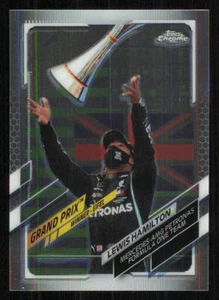 2021 Topps Chrome Formula 1 #148 Lewis Hamilton/Grand Prix Winners - Picture 1 of 2