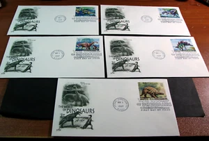 US Stamp FDC Scott# 3136 World of Dinosaurs 1997 Used L758 - Picture 1 of 3