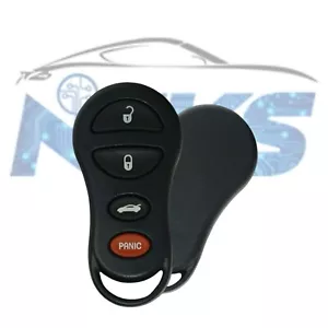 2001-2006 OEM Chrysler Dodge Jeep Remote Control Key Fob FCC:GQ43VT17T -04602260 - Picture 1 of 5