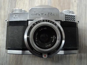 Carl Zeiss Ikon Contaflex SLR Camera with Pantar 2.8/45 ZEISS IKON LENS - Picture 1 of 7