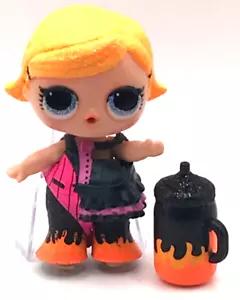 LOL Surprise! Doll Lights Glitter Series Fyre Big Sister With Matching Cup 3” - Picture 1 of 3