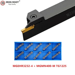 1P MGEHR3232-4 Tool Holder + 10P MGMN400-M TG1225 CNC Carbide Insert For P.M.K - Picture 1 of 5