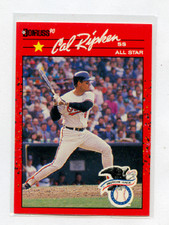 1990  DONRUSS ALL-STAR # 676  CAL RIPKEN JR. ORIOLES