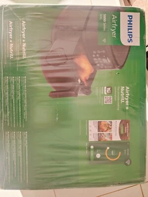 air fryer noir connecté , neuf , 5000 Series XXL Philips. Capacité 7.2 L - Photo 1/3
