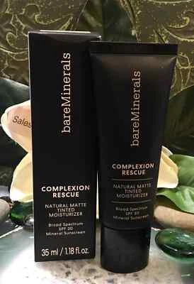 bareMinerals Complexion Rescue Natural Matte Tinted Moisturizer BAMBOO 5.5 ~ NIB - Image 1 of 4
