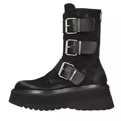 7785 KATHY Stivaletti e scarponcini FRU.IT Donna Nero AMT02_FRUI Foto 1 de 4