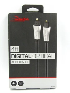 Rocketfish RF-G1221 4ft Optical Audio Cable for Surround sound TV Cable SoundBar - Picture 1 of 4