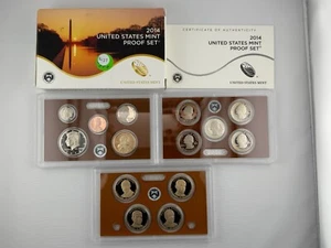 2014-S US Mint Proof Set with COA & Box 14 Coins United States - Picture 1 of 7
