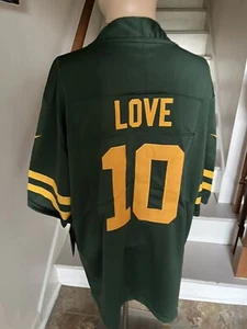Jordan Love Greenbay Packers Jersey US Size XL - Picture 1 of 8