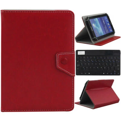 For Amazon Kindle Fire HD 8 7 10 2019 9th Gen Keyboard Leather Stand Case Cover - Image 1 of 4