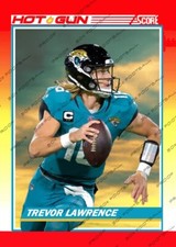 2023 - 1990 Score Hot Gun Trevor Lawrence ACEO Custom Remake Card HG-9