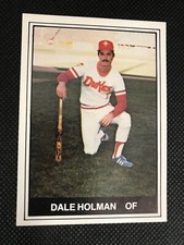 1982 TCMA Albuquerque Dukes #20 DALE HOLEMAN