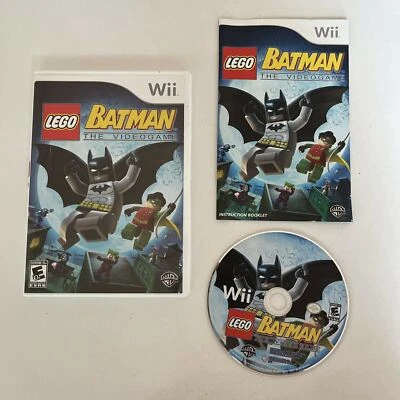 LEGO Batman: The Video Game - Nintendo Wii PAL Game with Manual - Image 1 of 4