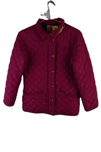 Joules Kids Pink Quilted PAdded Anorak Jacket Size 11/12Yrs Girls Outdoors - Picture 1 of 10