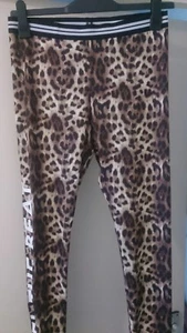 H&M DIVIDED LEOPARD SCHÖNE LEGGINGS FÜR GLAMOUR DAMEN FÜR JEDEN AUSFLUG GRÖSSE L - Bild 1 von 9