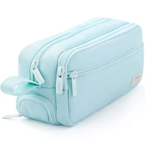 Large Pencil Case High Capacity Holder Box Storage Bag Desk Organizer Marker Pou - Picture 1 of 6