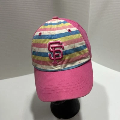 San Francisco Hearts Toddler Pink Ball Cap Hat Adjustable Baseball - Image 1 of 4