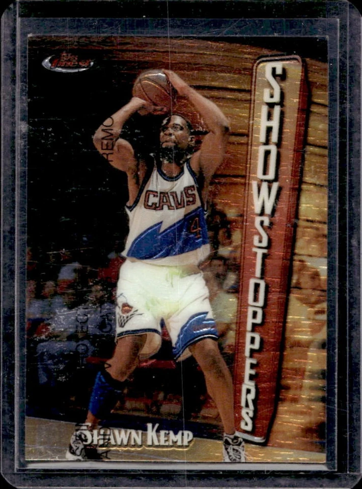1997-98 Finest Shawn Kemp Showstoppers Bronze #241 Cavaliers - Image 1 of 2