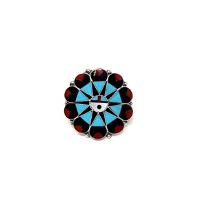 Delwin Gasper, Ring, Multi-Stone, Zuni, 9 - Picture 1 of 3