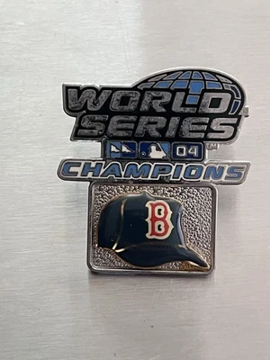 2004 Boston Red Sox World Series Champions Lapel Pin MLB Scarce - Image 1 of 2