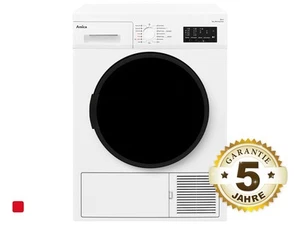 Amica WTP 488 031 Trockner Weiß/Schwarz 8kg - Bild 1 von 3