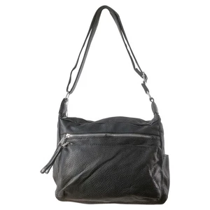 Ladies Tan Handbag Faux Leather Shoulder Bag with Multi Compartments & Strap - Picture 1 of 30