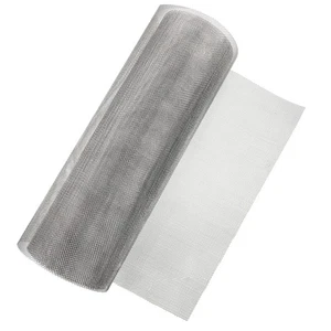 1 Roll Stainless Steel Screen: 20 Mesh Window Mesh Roll - Woven Metal Wire - Picture 1 of 12