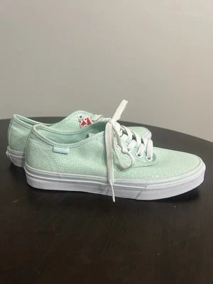 Zapatilla deportiva con cordones Vans verde camden tapiz para mujer talla 7,5 EE. UU. Foto 1 de 4