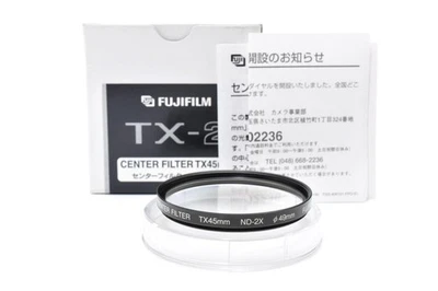 [EXCELENTE COMO NUEVO en Caja] Filtro Central Fujifilm TX 45mm ND-2X para TX-1 TX-2 de JAPÓN Foto 1 de 4