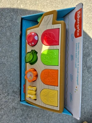 Fisher-Price Juguete para Bebé Hide & Peek Pop-Up Actividad Sensorial Temática Animal Foto 1 de 3