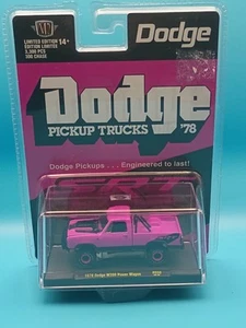 M2 1978 Dodge W200 Power Wagon SRT -  Hobby Lobby Exclusive Pink  -  Mint In Box - Picture 1 of 3