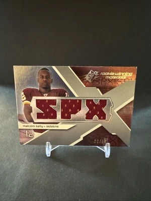 2008 SPx Rookie Winning Materials Numbered 36/99 Malcolm Kelly #RM-MK NM - Image 1 of 3