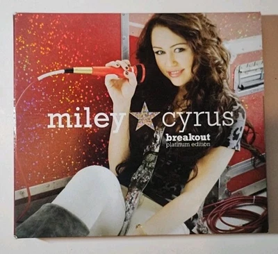 Miley Cyrus Breakout Platinum Edition CD DVD 2008 2 Disc  - Image 1 of 3