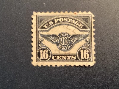 ICOLLECTZONE US Airmail C5 F/VF used crease (3) - Image 1 of 2
