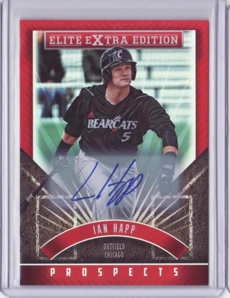 Elite Extra Edition Prospect 2015 autógrafo #10 Ian Happ automático - plano envío y devolución Foto 1 de 1